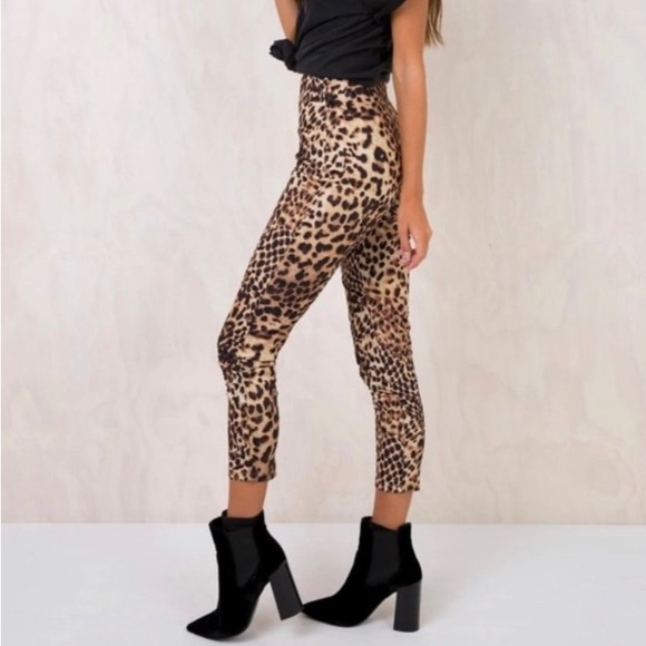 NWT: Princess Polly Wilder Leopard Pants - Picture 2 of 5